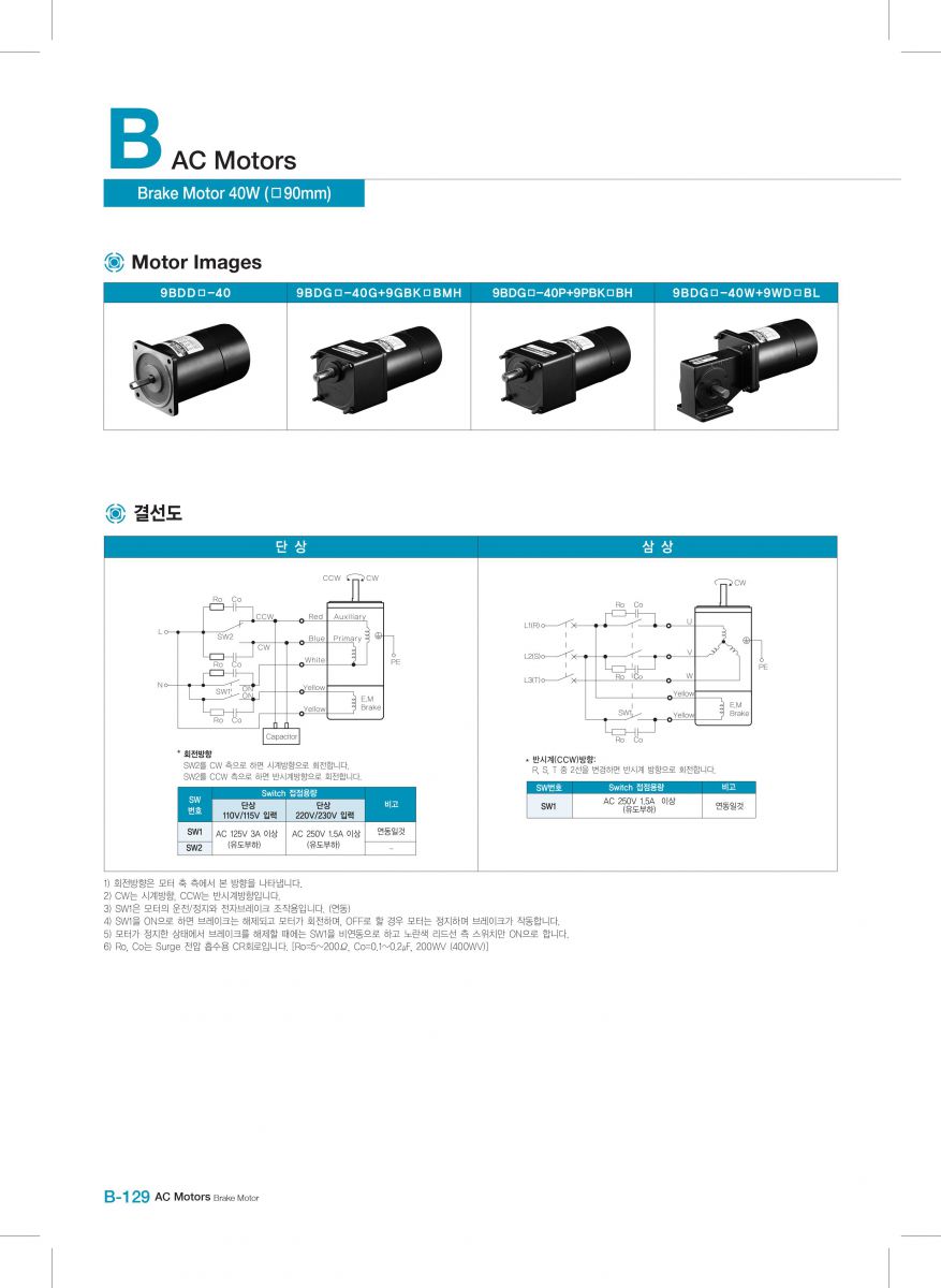 Brake motor DKM 9BDGE-40G-9GBK50BMH