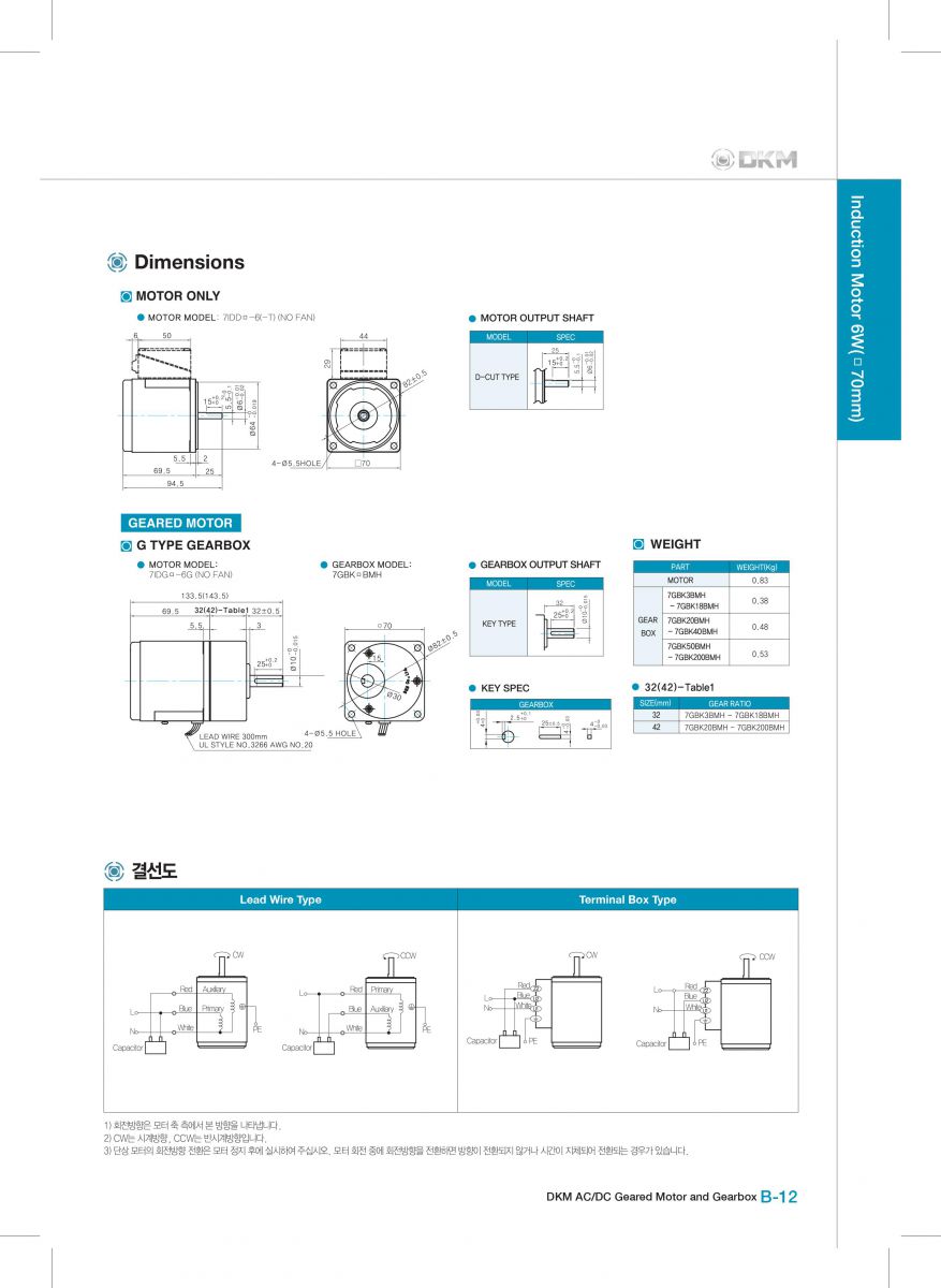 induction-motor-7IDGE-6G-T-7GBK30BMH